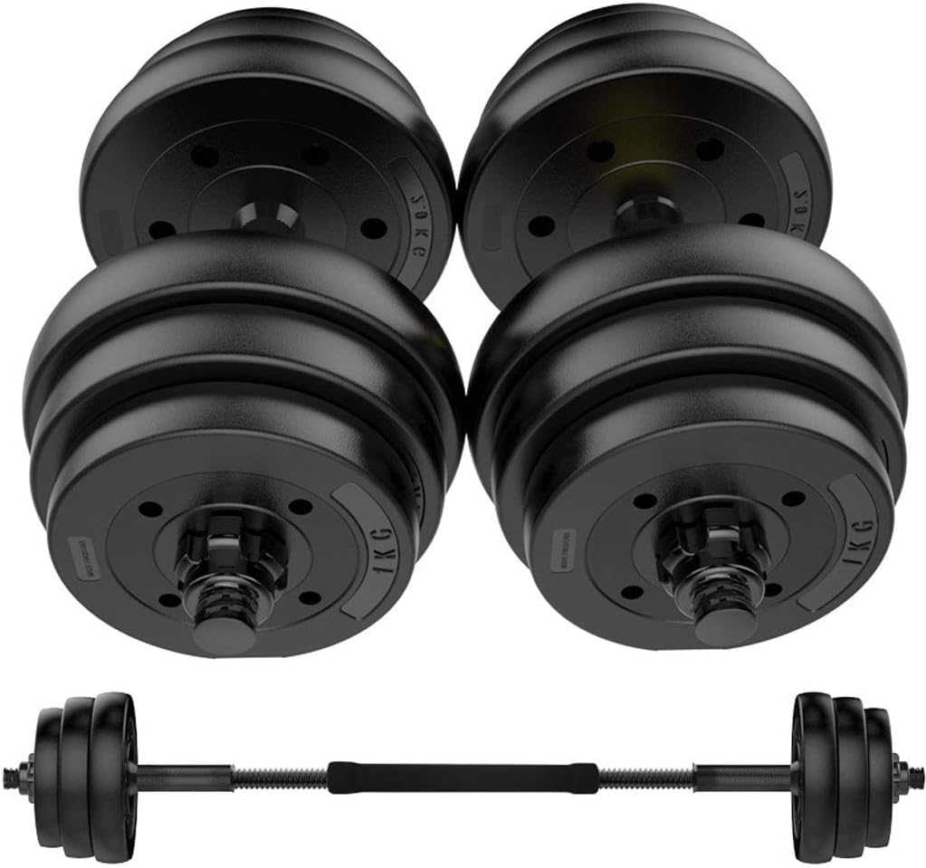 Manubrio, Set di manubri, pesi, 2 pezzi, regolabili, impugnatura antiscivolo, set for da fitness for uomo, esercizi for i muscoli delle braccia