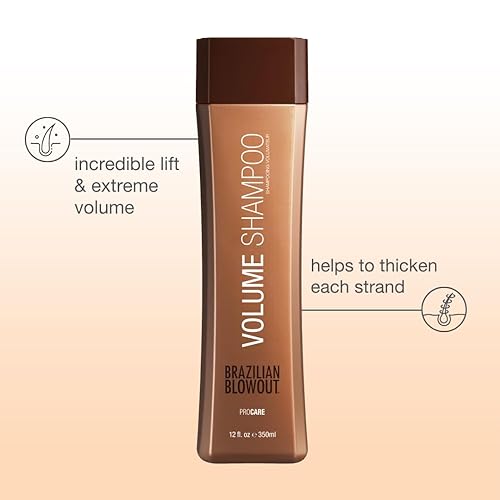 Miniatura 2 de BRAZILIAN BLOWOUT Volumen Shampoo, 12 FL oz, el embalaje puede variar