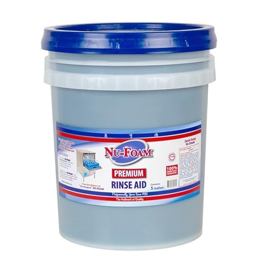 Nu-Foam Premium Rinse Aid- 5 Gallon Pail