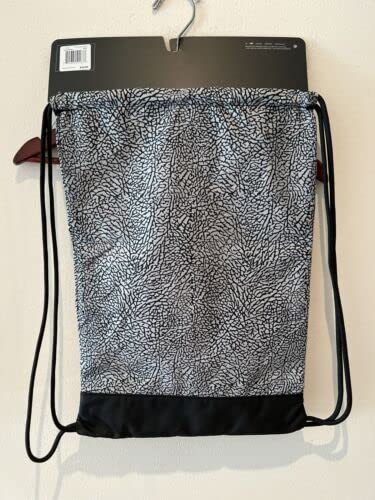 Air Jumpman Retro Elephant Print Gym Bag Drawstring Sport Boys Color Black, Grey, And Gym Red #TOP3
