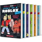 Set of 6 Books Diary of a Roblox Pro Series Collection Books. Monster Escape; Dragon Pet; Obby...