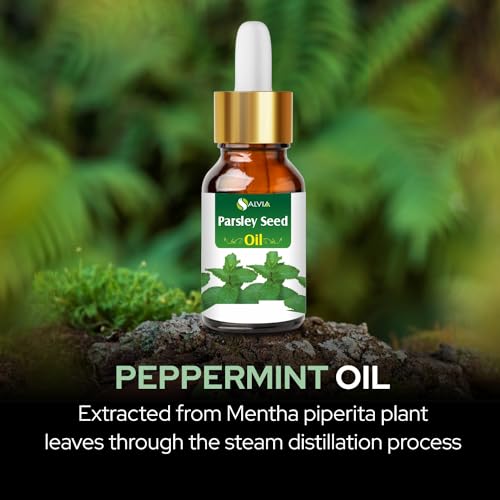 Image of Salvia Peppermint Oil (Mentha piperita) Essential Oil for Aromatherapy & DIY Blends - Fresh Mint Oil for Skincare, Massage & Fragrance Use - 15 ml / 0.50 fl oz