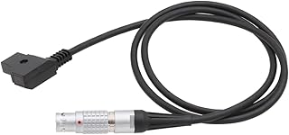 HangTon Power Cable for ARRI Alexa 35, Alexa Mini, Amira, Alexa Mini LF Camera D-tap P-tap to 8 Pin Female 1m