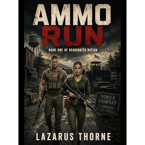 AMMO RUN Audiolibro Por Lazarus Thorne arte de portada