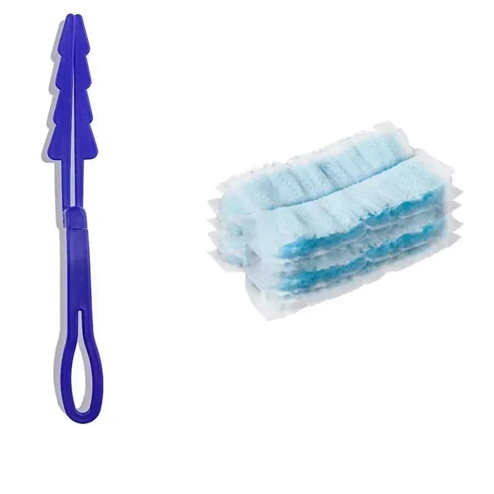 Cleaning Duster 10~60pcs Replacement Heads Duster Microfiber Disposable Short for Cleaning Home Office Blinds Surface Dust Clean Tool(15pcs)