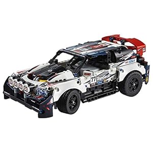 LEGO 42109 Technic CONTROL+ App-Controlled Top Gear Rally Car Model Building Set, RC Racing Car Toy