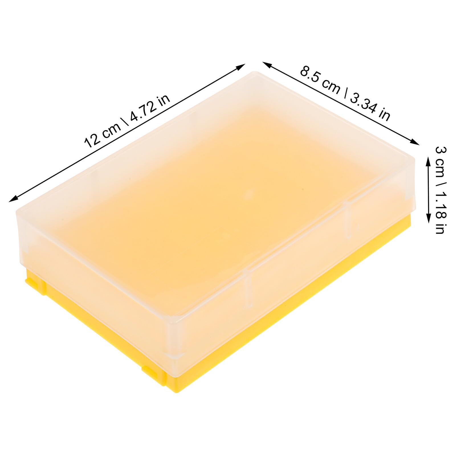4 Stück Teiliges Mikrozentrifugenröhren rack aus Langlebigem Polypropylen Hitze Kältebeständig Kompakte Aufbewahrungsbox für Laborproben Geeignet für Pcr röhrchen Farblich