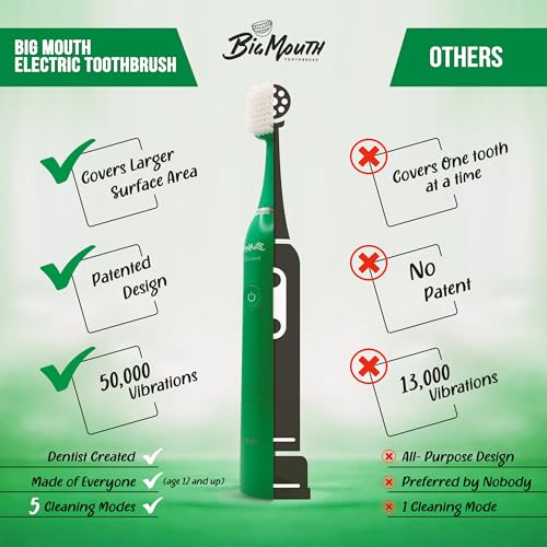 Elektrische Zahnbürste für Erwachsene von Dr. Bobbi (patentiert) Reisezahnbürste mit einer Ladung für 42 Tage, Ultraschall, wiederaufladbar, 5 Modi und 2 Minuten Auto-Timer, Rotimi Royalty Edition – Bild 3