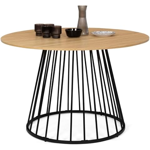 Table Yuna IDMarket 110 cm Cover