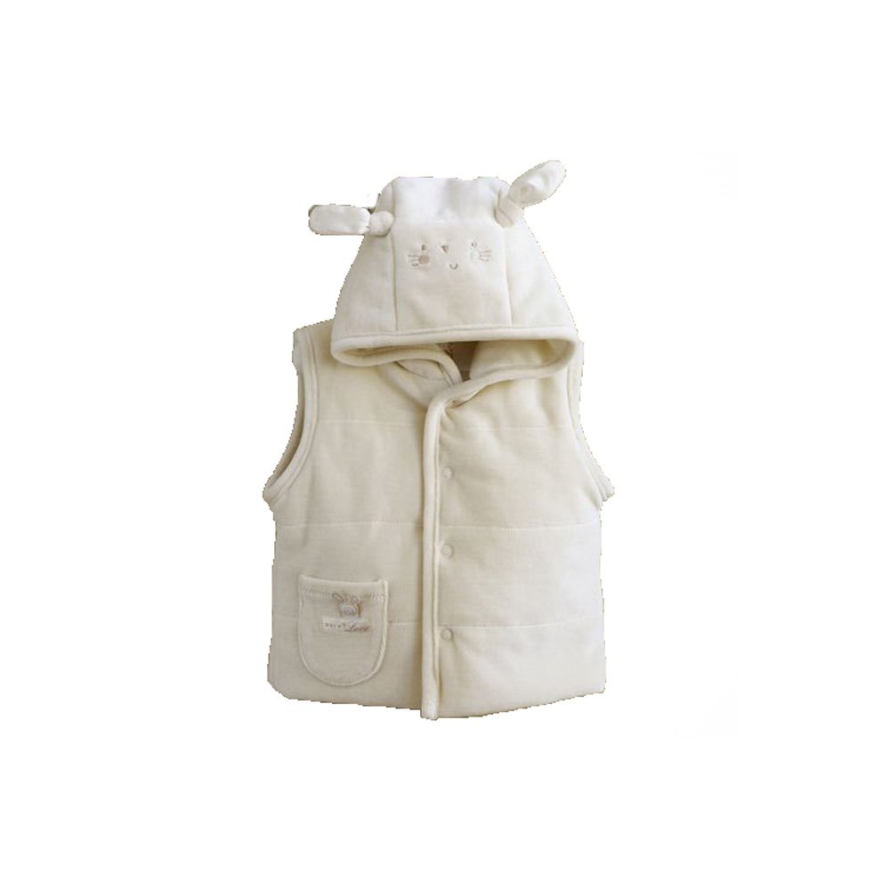 Katies Playpen / Baby Best Buys Women's Cream Natures Purest Pure Love Girls Padded Gilet 0-3 Months