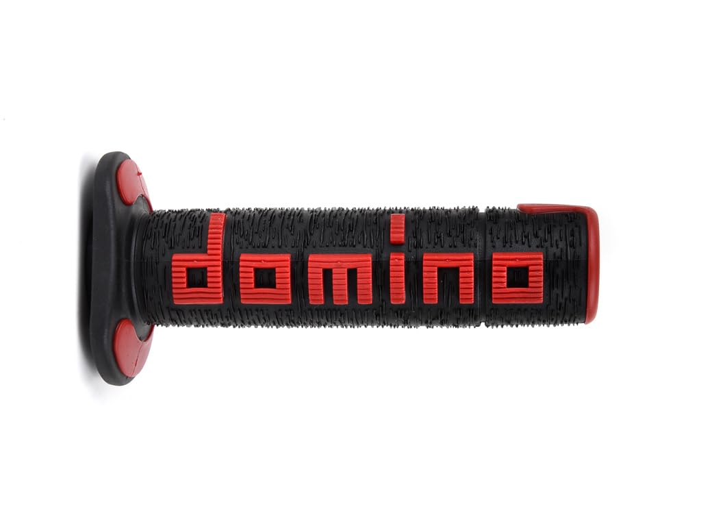 DOMINO A36041C4042A7-0, per Motocicletta, Nero/Rosso