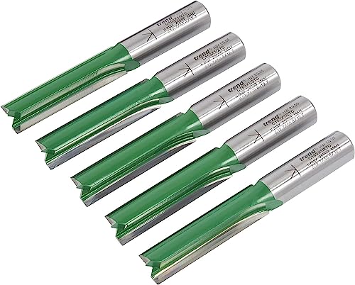 Trend CraftPro Kitchen Fitter Worktop Router Cutter Bit, 1/2 Inch Shank, 12.7mm Cut Diameter & 50mm Cut Length, Pack of 5, Tungsten Carbide Tipped, CR/KFP/5 2 Trend CraftPro Kitchen Fitter Worktop Router Cutter Bit, 1/2 Inch Shank, 12.7mm Cut Diameter & 50mm Cut Length, Pack of 5, Tungsten Carbide Tipped, CR/KFP/5 - Image 2