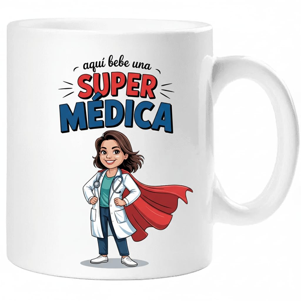 Taza SUPER POLICÍA – Regalo Original para POLICÍA | Taza de Cerámica 325ml con Diseño Superhéroe | Apta Microondas y Lavavajillas — view 32