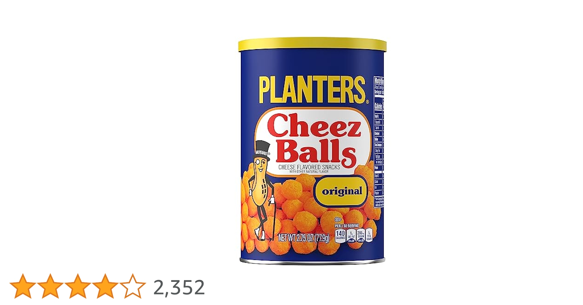 Amazon.co.jp: プランターズ チーズボール(77.9g) PLANTERS