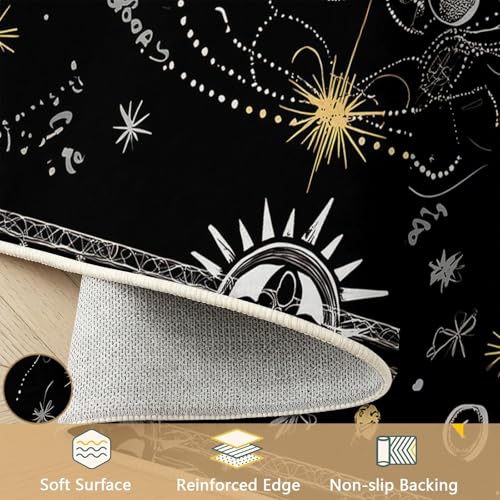 Tapis de chambre constellation soleil pour créer un cocon doux - 6