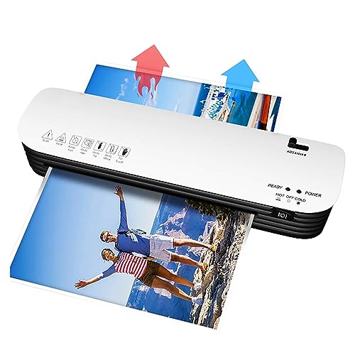 サーマルラミネーター、クイックウォームアップ、A4/A5/A6/B5 6 in 1 加熱ラミネート機、家庭、学校、オフィス用
