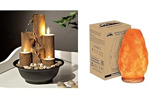 Alpine Corporation Three Tiered Pedestal Fountain with Candles