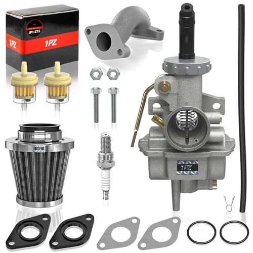 1PZ JP1-Z15 PZ20キャブレターセット、50cc〜125cc 4ストロークエンジン対応、カート・ダートバイク・ATV用、高互換・汎用交換用パーツ [並行輸入品]