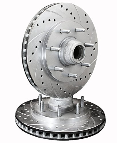 Fits 2006 Ford F-150 [ 4WD - 7 Lug ] REAR PAIR ATL Autosports Performance Brake Rotors ATL54112-12DS