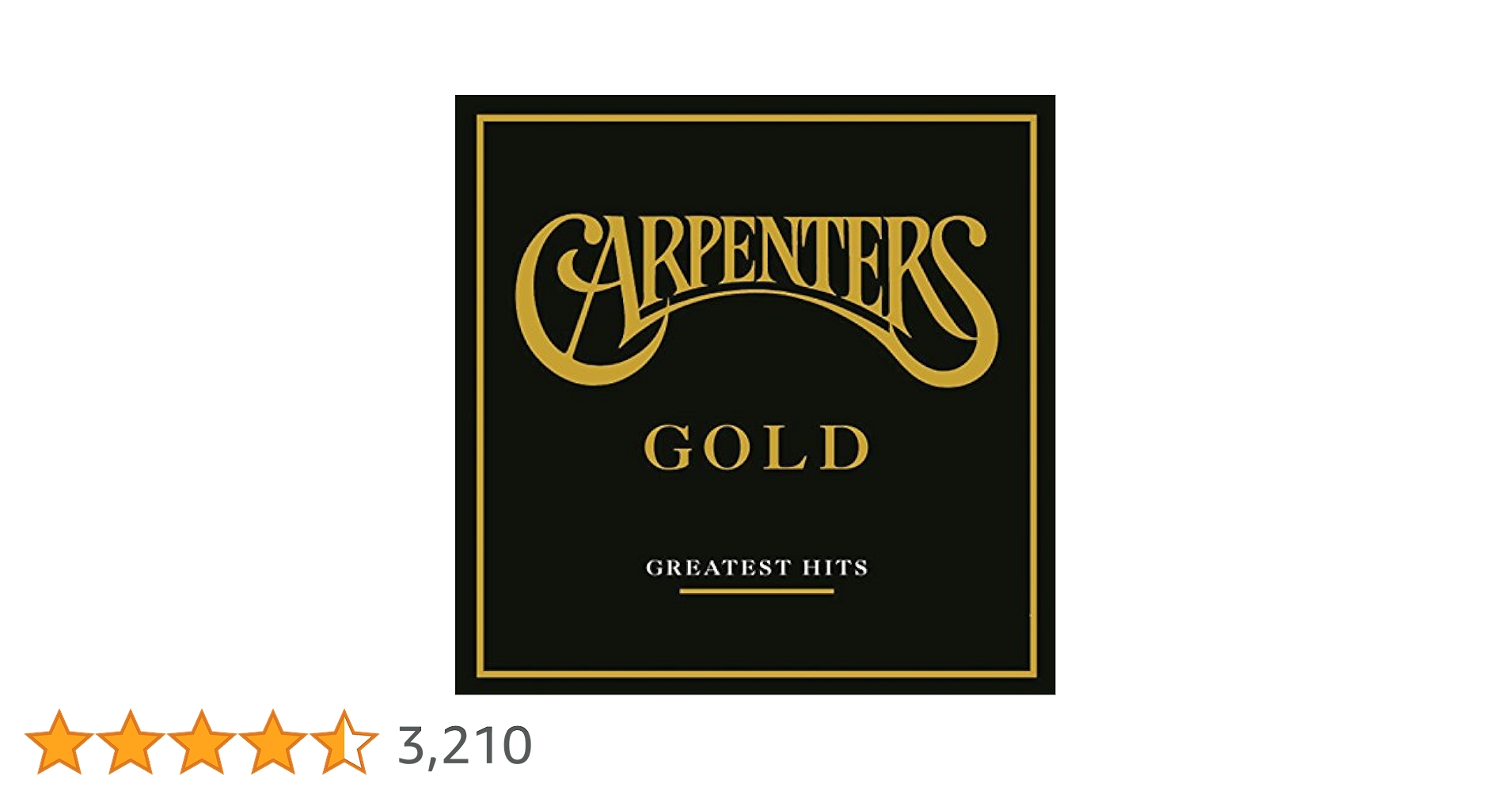 SACD カーペンターズ ゴールド　Gold Carpenters hits Carpenters - Carpenters Gold - Greatest Hits - Amazon.com Music