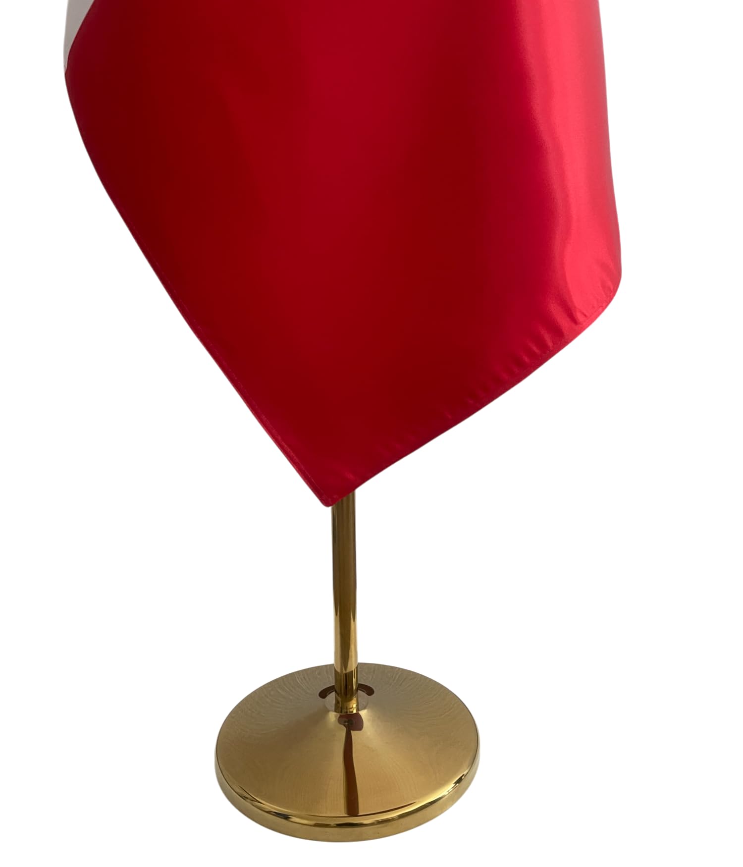 Französische Flagge mit Fahnenmast und Fuß, französische Flagge für Schreibtisch, französische Flagge auf Hampe, französische Flagge, CN7-FR