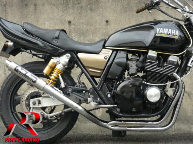 XJR4004hm pretty Racingマフラー50.8π プリティー YAMAHA XJR400 4HM 50.8π (流タイプ2) PRETTY管