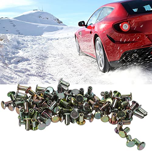 Clavos para neumáticos de acero al carbono carburo de aluminio reutilizables 4