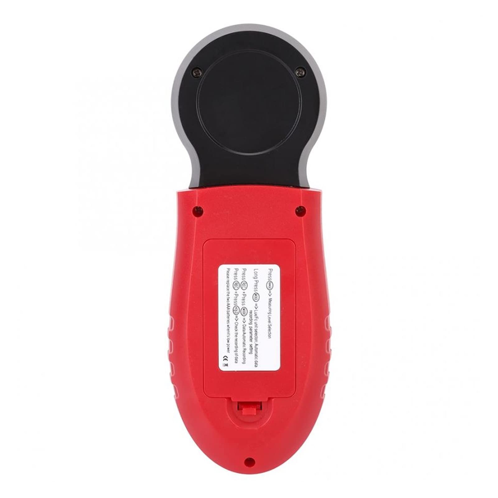 Luxómetro Portátil, Digital inclinómetro de Mano Medidor de iluminancia Digital Medidor de luz Profesional Luxmeter Fotómetro Fotómetro Finder para Interiores y Exteriores