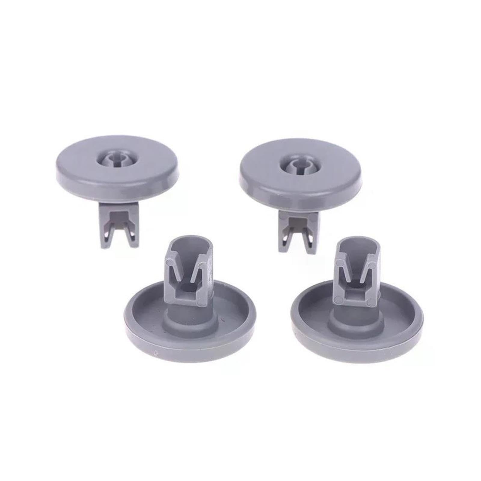 4 unids/set rueda de cesta inferior, Compatible con AEG, lavavajillas