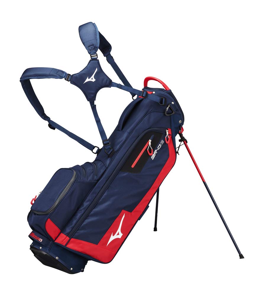 Mizuno 2020 BR-D3 Stand Golf Bag, NAVY-RED, NAVY-RED