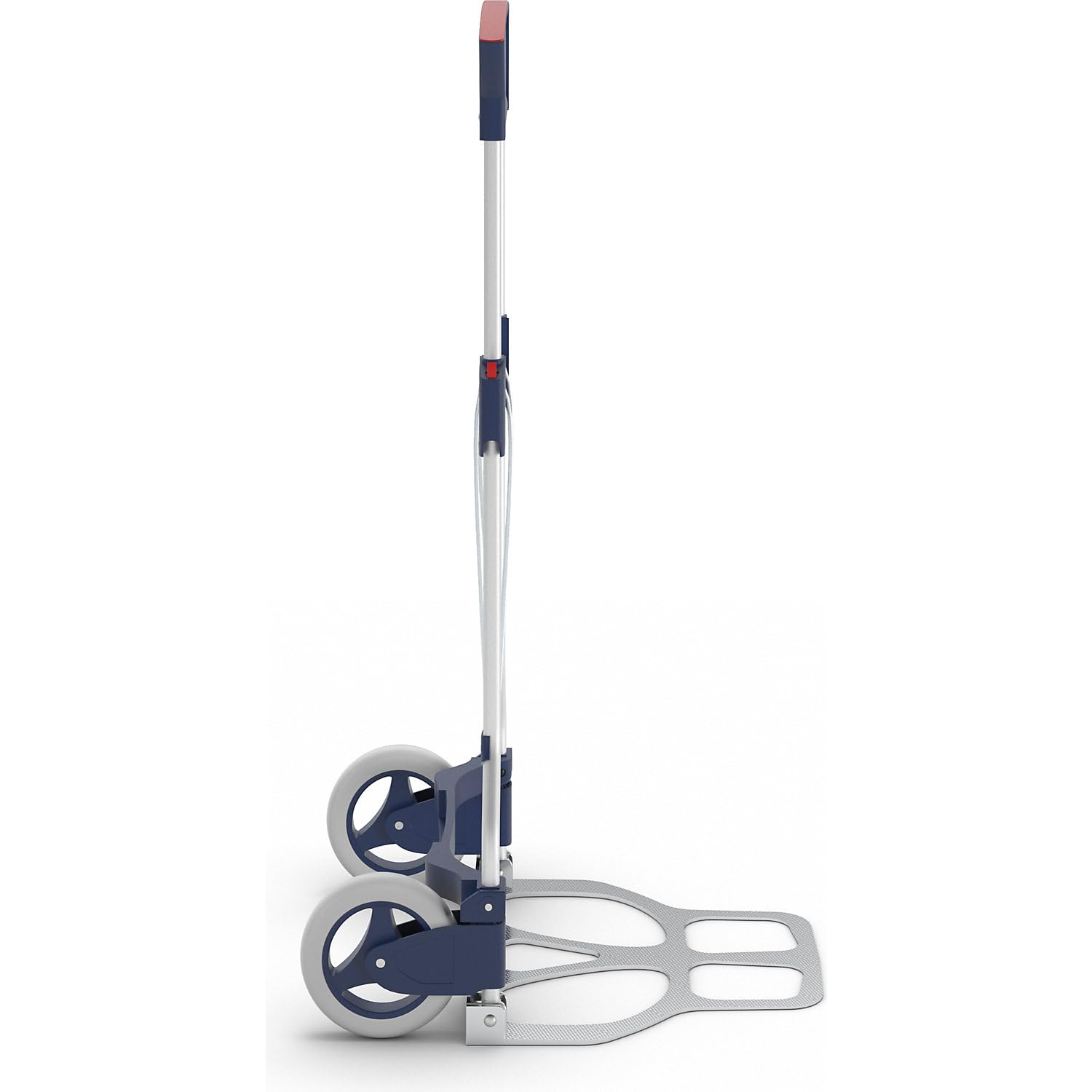 Certeo | Sackkarre | Aluminium | alusilber | Tragfähigkeit 125 kg | Klappbar, RuXXac®-cart BUSINESS XL, Tragfähigkeit 125 kg