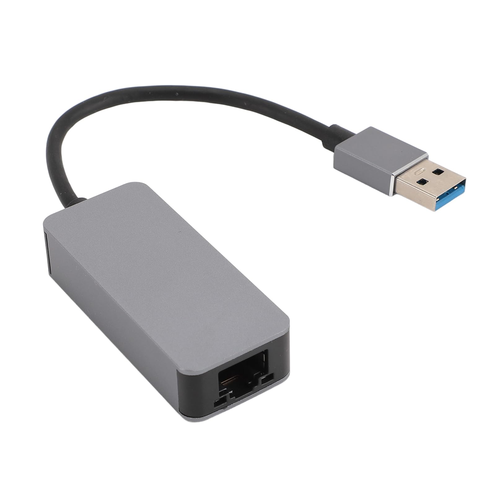 Adaptateur USB 3.0 vers Ethernet 2,5 G, coque en alliage d'aluminium, puce RTL8156B, compact et léger, indicateur lumineux, Plug and Play, compatible avec OS X