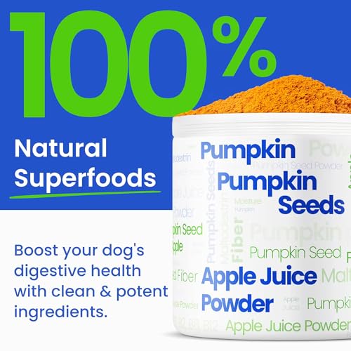Pumpkin-for-Dogs-Apple-Pumpkin-Seeds-and-Pumpkin-Fruit-Fiber-Supplement-and-Stool-Softener-Diarrhea-Constipation-Upset-Stomach-Food-Sensitivity-Improve-Digestion-7oz-Apple-Flavor