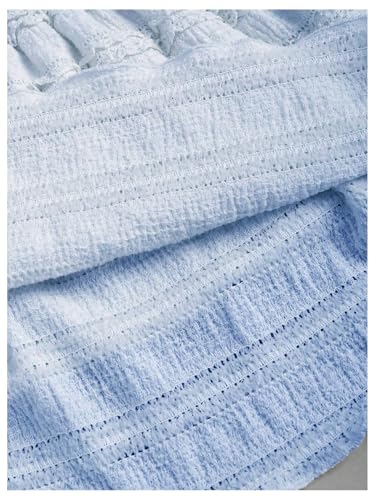 Women's Textured Lace Ruffle Layered Skirts High Waisted A Line Y2K Mini Skirt4