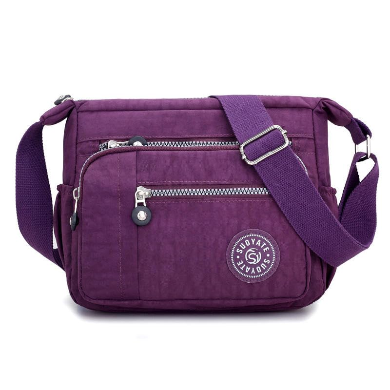 Image of ketmart Crossbody Bags Waterproof for Women Handbags Shoulder Bag with Adjustable Strap Women's Crossbody Purses polyester Fabric.