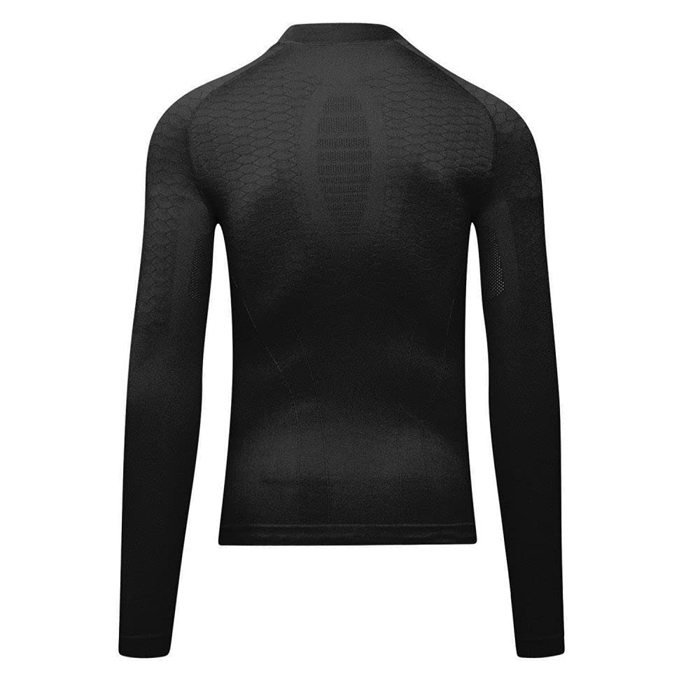 Diadora LS Turtle Neck ACT - Herren SKI- & SPORTUNTERWÄSCHE - Hidden Power Active - Größe S/M (Schwarz)