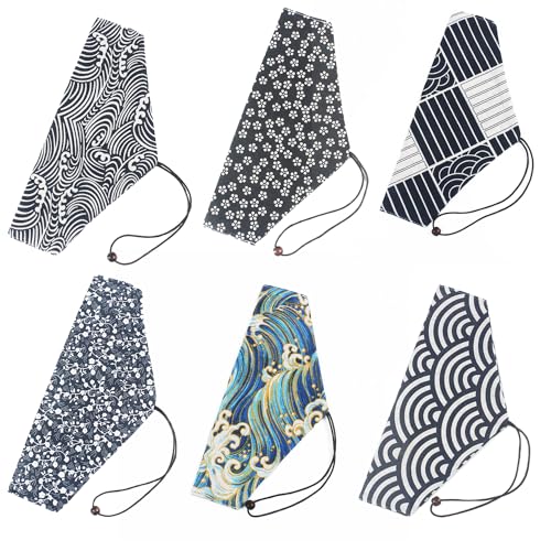 Wenrou 6 Pièces Sacs à Couverts en Tissu, Sac De Rangement pour Couverts – vue 2