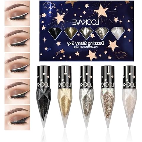 Granvoo Eyeliner Pailleté 5 Couleurs Cover