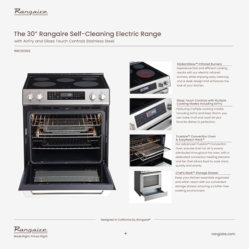 Rangaire RRE303GS 30 Inch Electric Range thumb #4