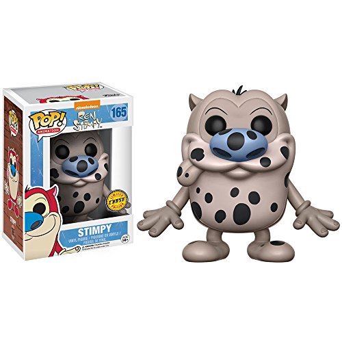 Funko Stimpy (Chase Edition): Ren &Amp; Stimpy X Pop! Vinyl Figure &Amp; 1 Pop! Compatible Pet Plastic Graphical Protector Bundle [12114 - B]