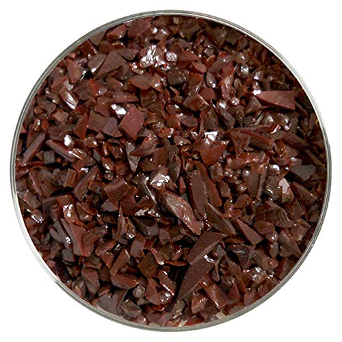 Black Cherry Opalescent Coarse Frit - 96COE - 8oz - Made from System 96 Glass