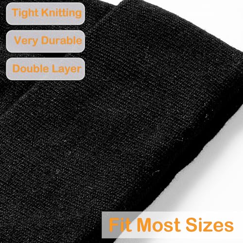 Beanies Hats for Men Women Winter Hat 4-Pack / 3-Pack - Image 3