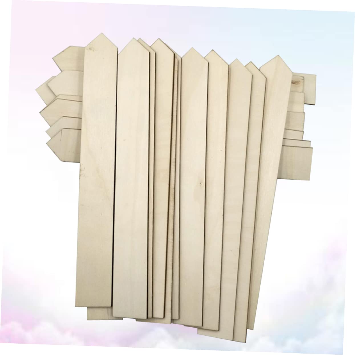 Étiquettes De Jardin En 100 Pcs Marqueurs Pour Plantes Longue Bande De 24 * 3 Cm Jardinage Et L'organisation Faciles à Enfoncer Sol Solide Et