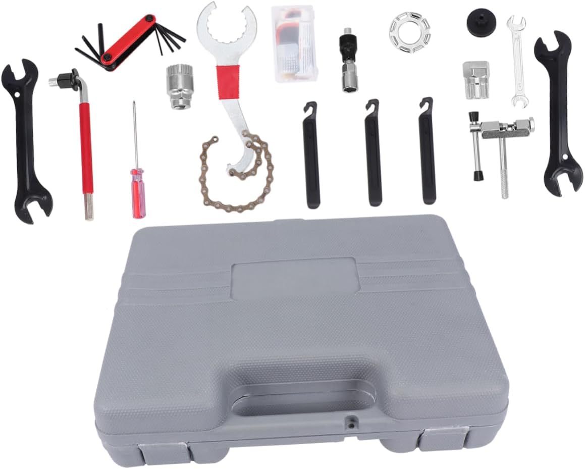 25pcs Bike Multifunction Repair Tool Kit Tools for Mountain and Road Maintenance Essential Repair