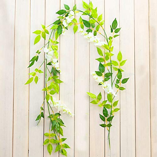 Tipo: Orchidea di farfalle dalagege 180Cm Longth Flower String Artificiale Glicine Vite Flower Rattan Wall Hanging Decor Simulazione Flo Falso