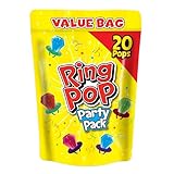 Ring Pop Individually Wrapped Variety Party Pack - 20 Count Candy Lollipop Suckers w/ Assorted Flavors