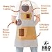 BBQ Butler Grill Apron - Adjustable Canvas Cooking Apron - XXL - Heavy Duty Smoker Apron - Grey