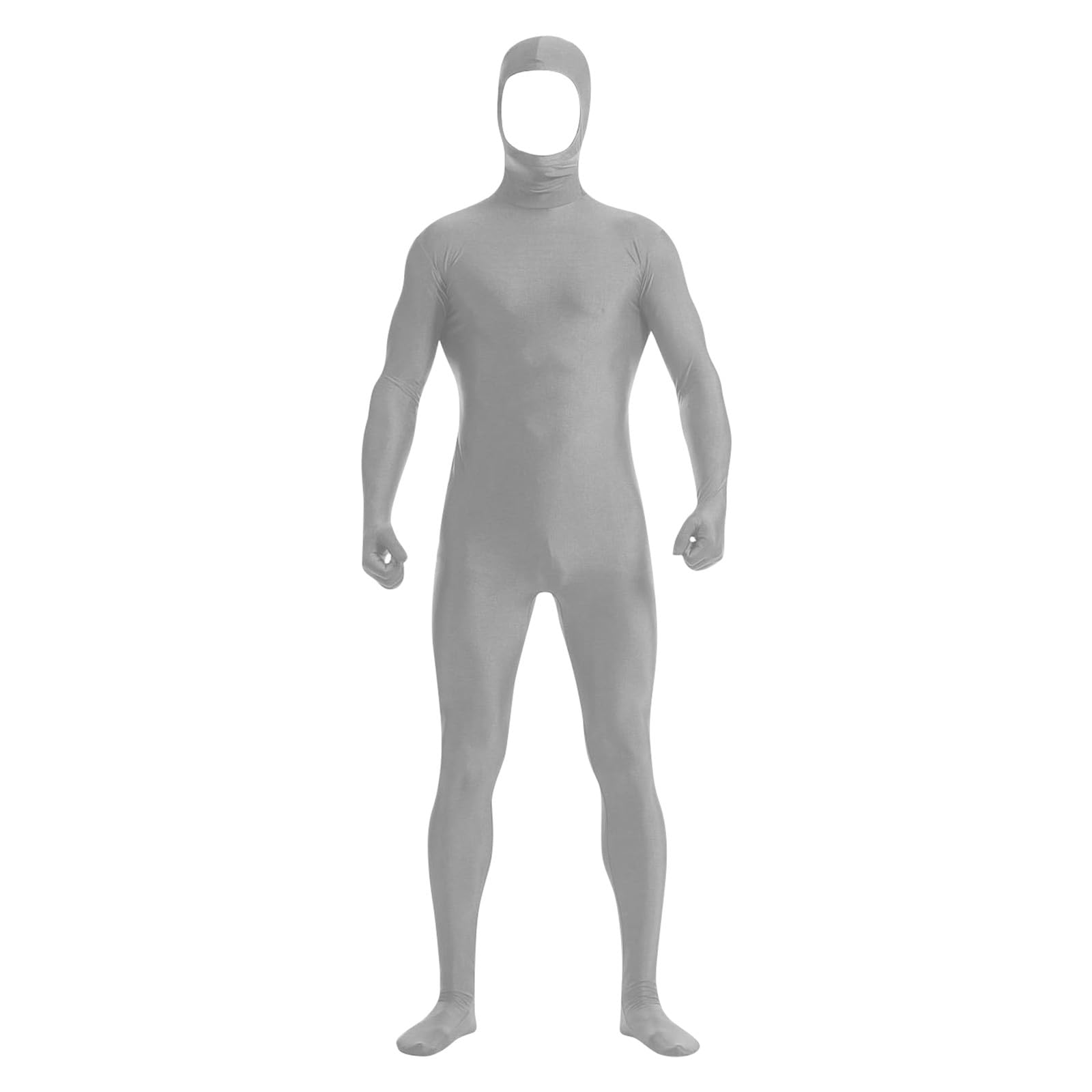 Halloween Costumes Adults Women Men Zentai Suit Morph Suit, Full-Body Costume for Role Play & Halloween, Stretchy Orange Bodysuit with Face Opening, Great for Cosplay, Parties, Performances,180CM