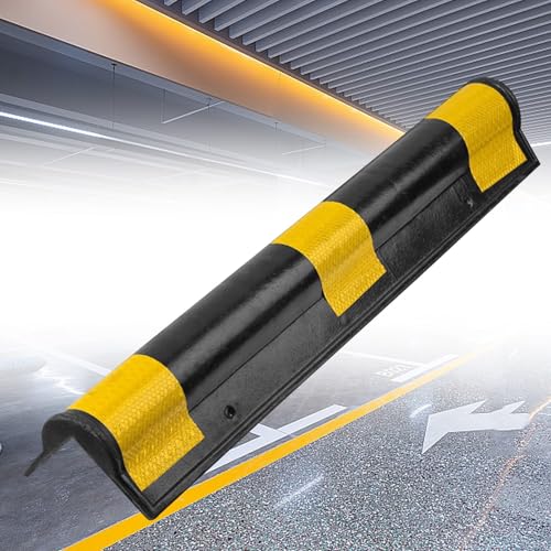 Paraspigoli riflettente, protezione da parete per la sicurezza in garage, magazzino, ufficio, protezione durevole per bambini e adulti
