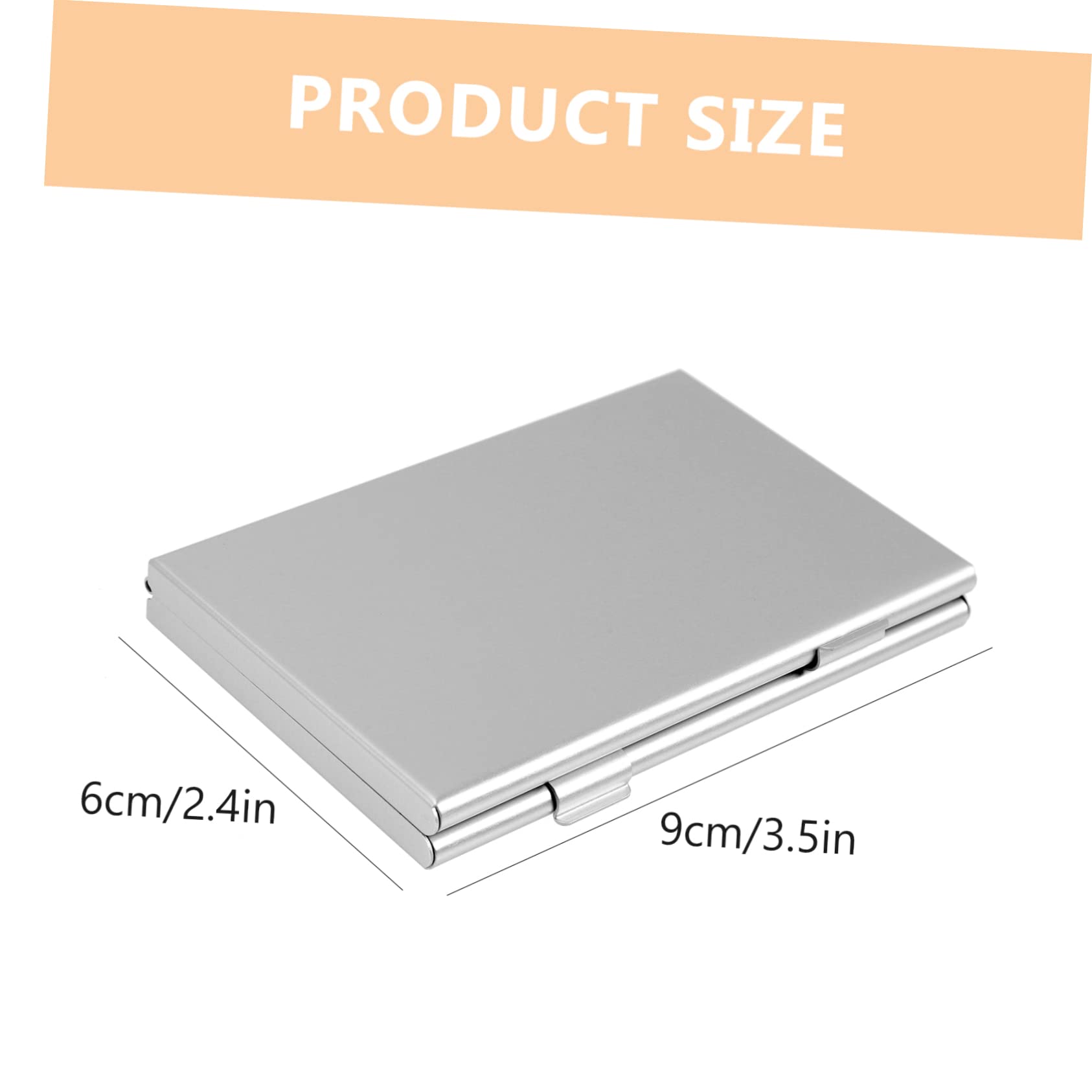 BESTonZON 5stücke Phone Card Schutzbox Aus Aluminium Für SIM-Karten Und Speicherkarten Stoßfest Leicht Und Kompakt Für Sichere Aufbewahrung Und Organisation Von Karten Wasserabweisend